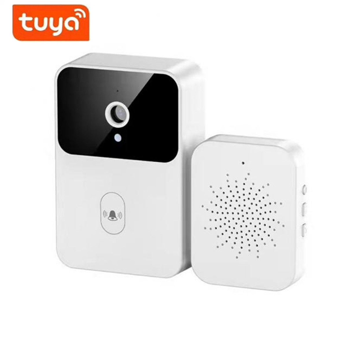 Wireless Doorbell WiFi Tuya Ou - Home Security Doorbell Camera ulasan dan harga