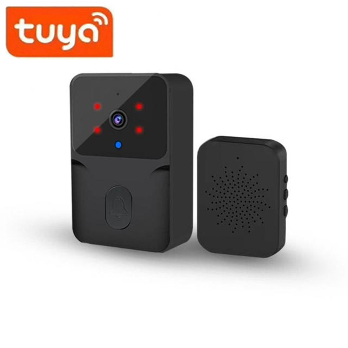 Wireless Doorbell WiFi Tuya Ou - Home Security Doorbell Camera ulasan dan harga