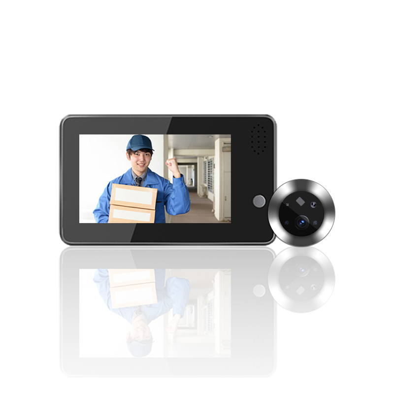 4.3inch Tuya Smartlife WiFi Do - Home Security Doorbell Camera ulasan dan harga