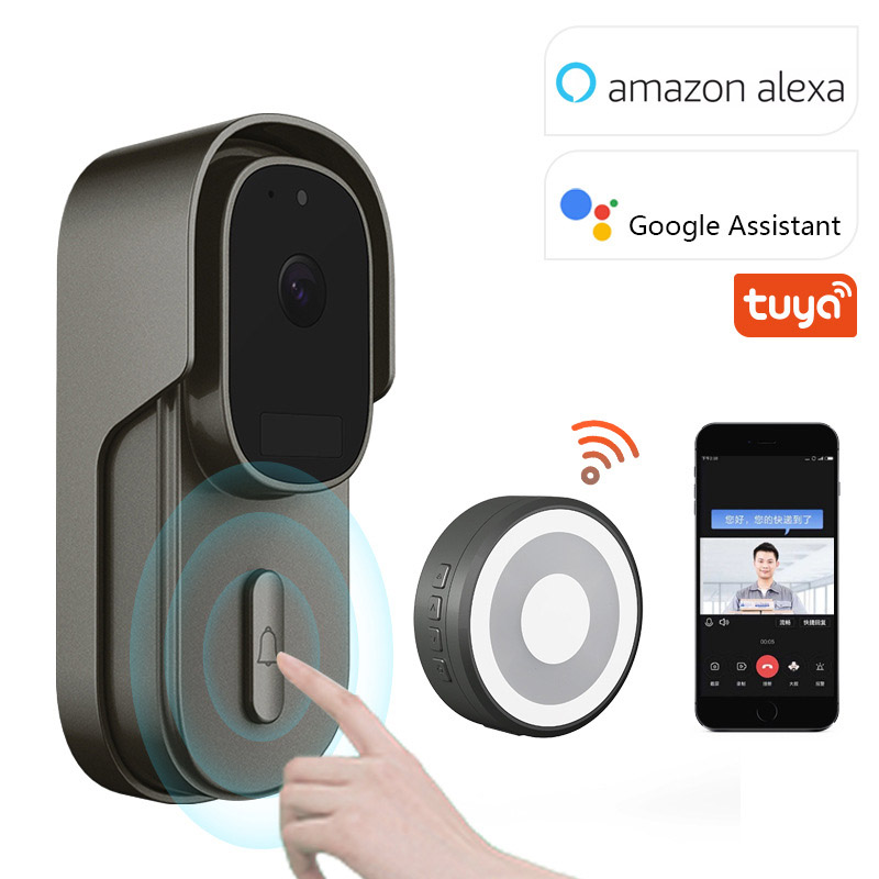 Tuya Video Doorbell 2MP Waterp - Home Security Doorbell Camera ulasan dan harga
