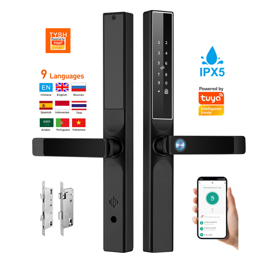 Tuya App Fingerprint Door Lock - Home Security Guard ulasan dan harga