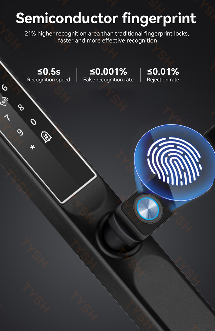 Tuya App Fingerprint Door Lock - Home Security Guard ulasan dan harga