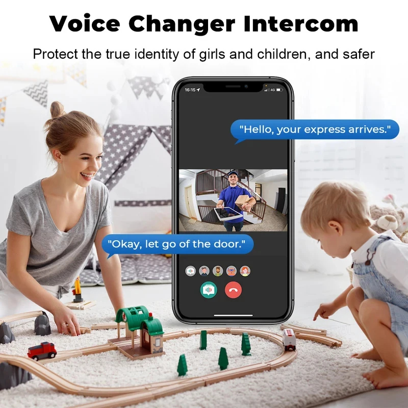 Smart Home WiFi Video Doorbell - Home Security Video Systems ulasan dan harga