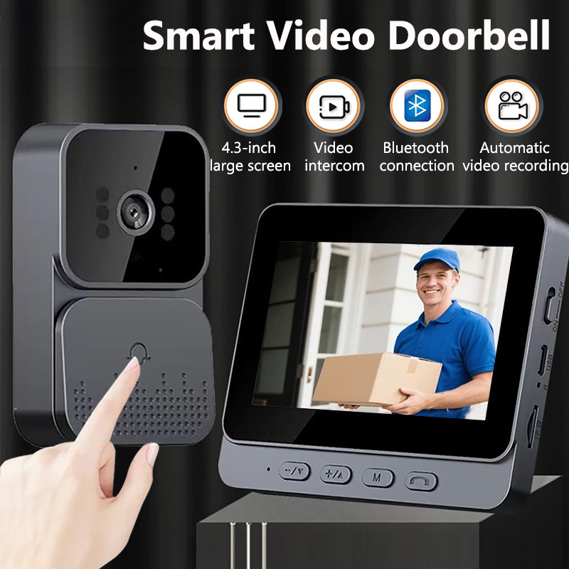 Wireless Video Intercom Doorbe - Home Security Doorbell Camera ulasan dan harga