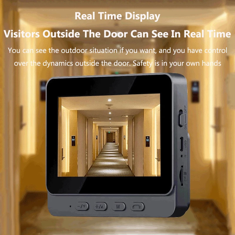 Wireless Video Intercom Doorbe - Home Security Doorbell Camera ulasan dan harga