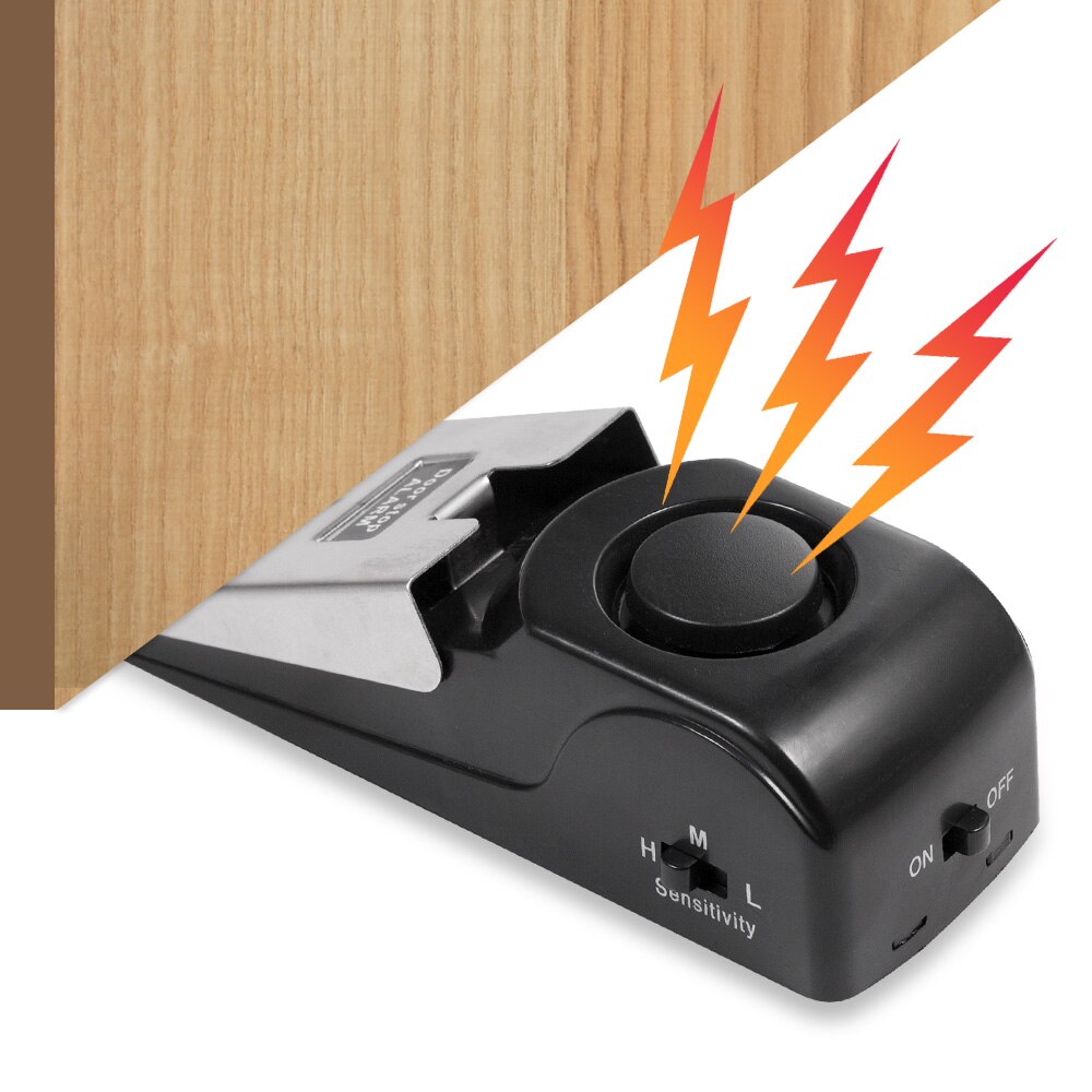 2 Pack Wireless Door Stop Alar - Door Wedge Alarm ulasan dan harga