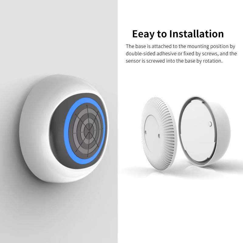 Tuya ZigBee Radar Human Presen - Home Security Radar System ulasan dan harga