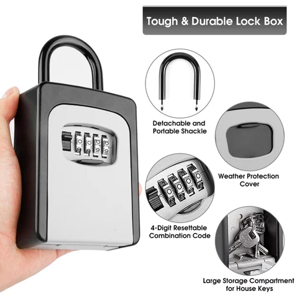 Wall-Mounted Key Storage Box P - Home Security Key ulasan dan harga