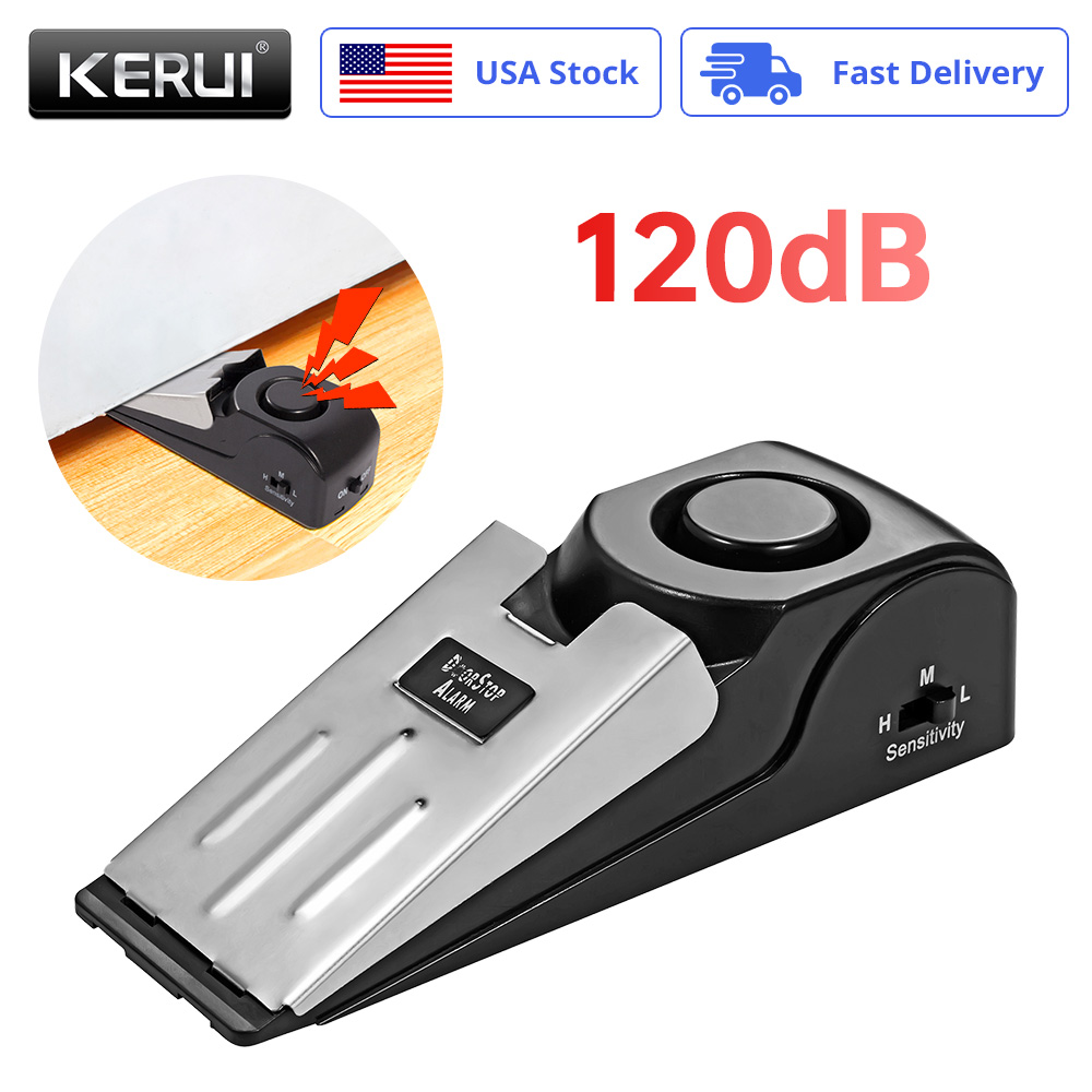 Wireless Anti-theft Door Stop  - Door Wedge Alarm ulasan dan harga