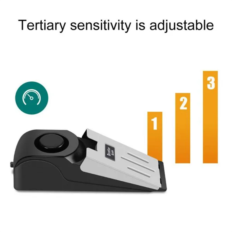 120db Wireless Door Stop Stopp - Door Wedge Alarm ulasan dan harga