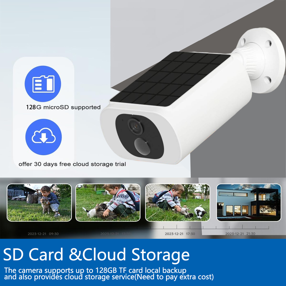 Tuya 5MP Solar Security Camera - Home Security No Wifi ulasan dan harga