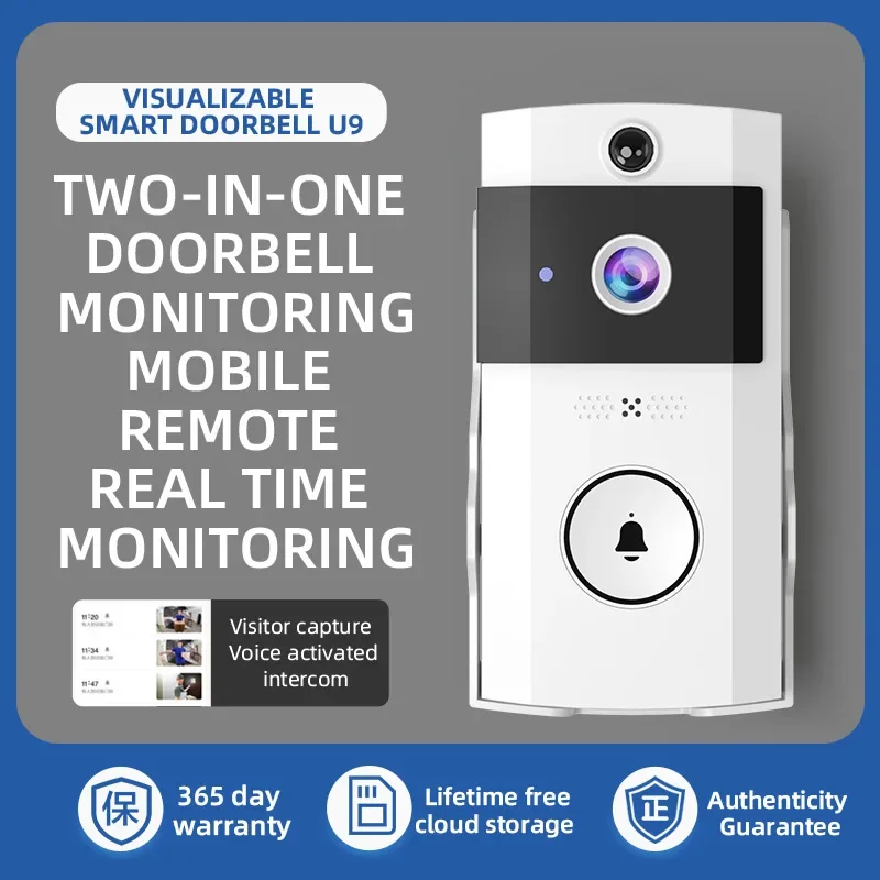 2026 Wireless Solar Smart Door - Home Security Doorbell Camera ulasan dan harga