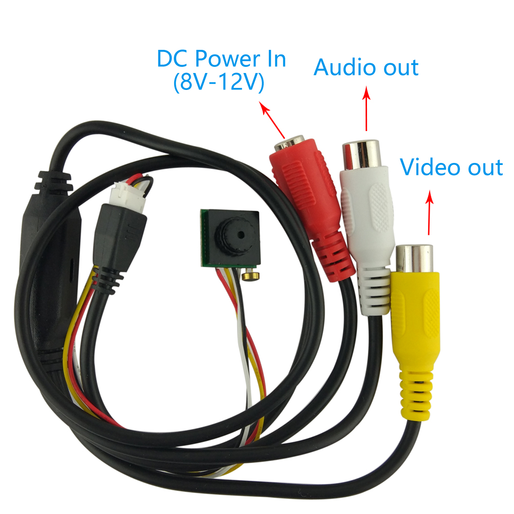 700TVL CVBS 12*12mm Micro Mini - Home Security Video Systems ulasan dan harga
