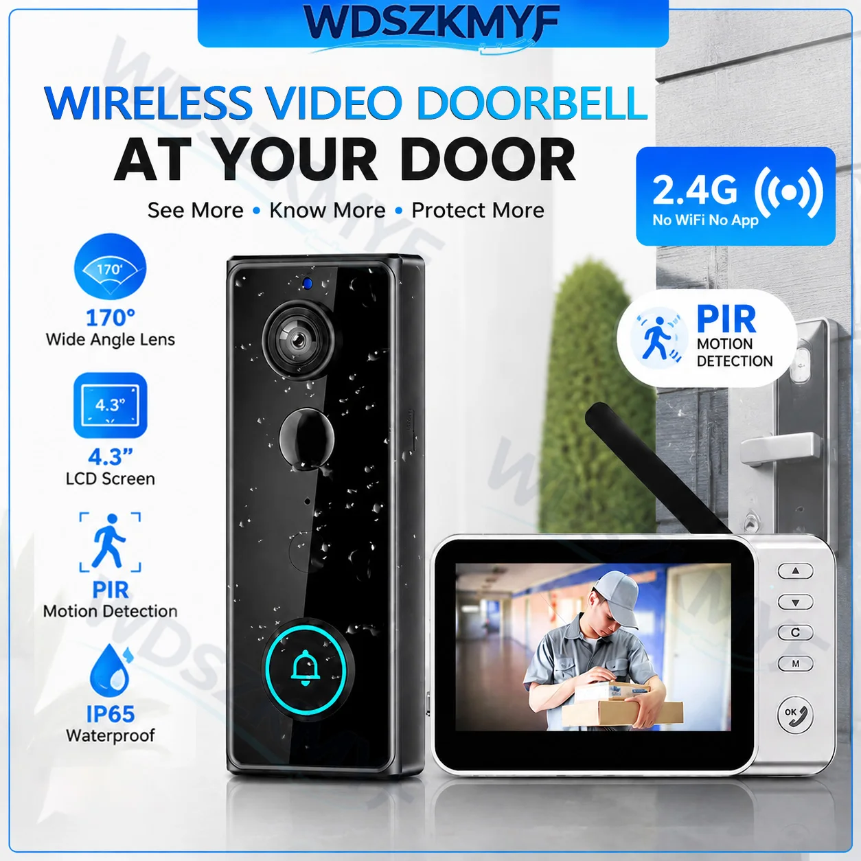 New Waterproof Wireless Doorbe - Home Security Doorbell Camera ulasan dan harga