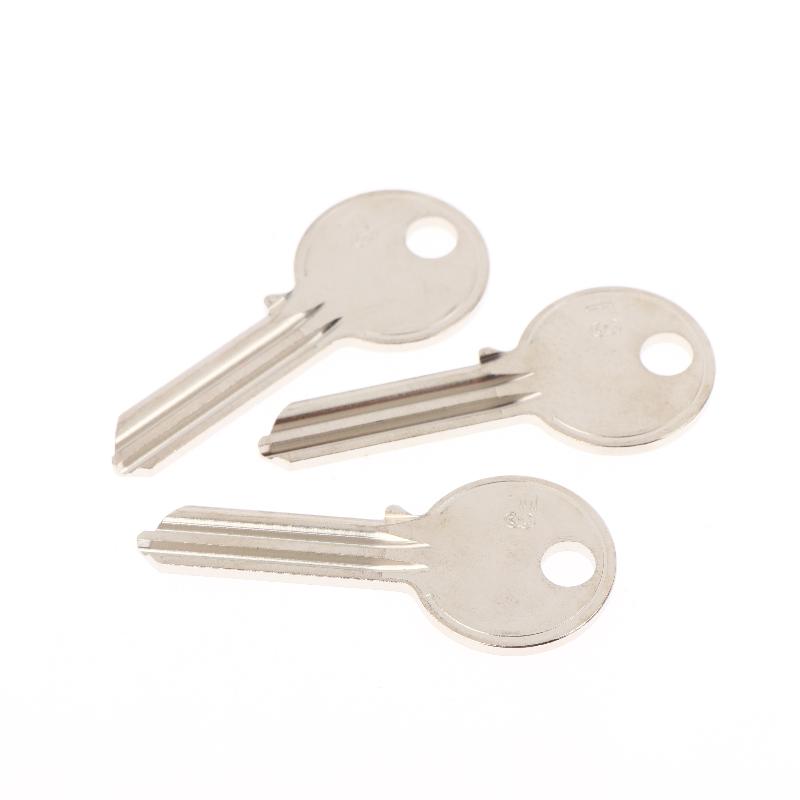 10Pcs F3 Double Slot Key Blank - Home Security Key ulasan dan harga