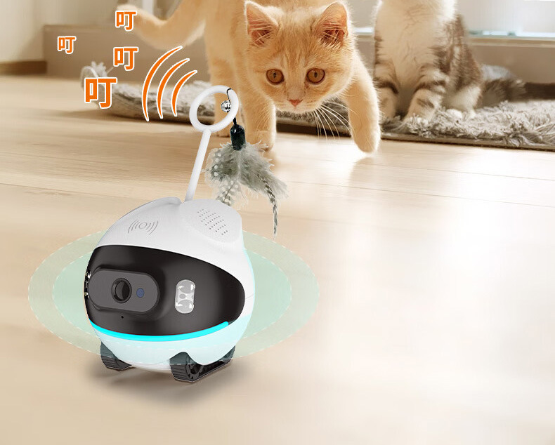 2MP 1080P Ubox APP Smart Pet G - Home Security Robot Dog ulasan dan harga