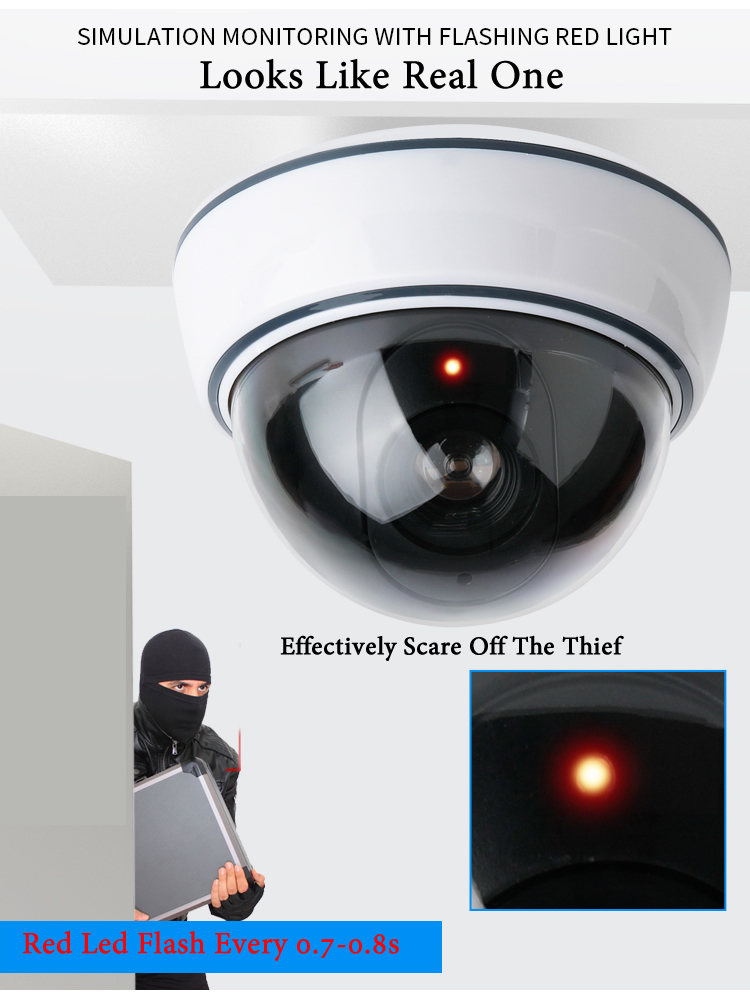 Creative Black/White Fake Dome - Home Security Camera Installation ulasan dan harga