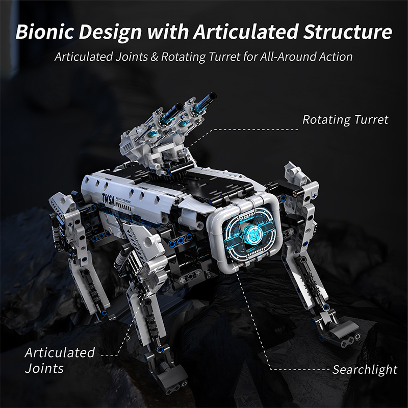 Technical STEM Programming Rob - Home Security Robot Dog ulasan dan harga